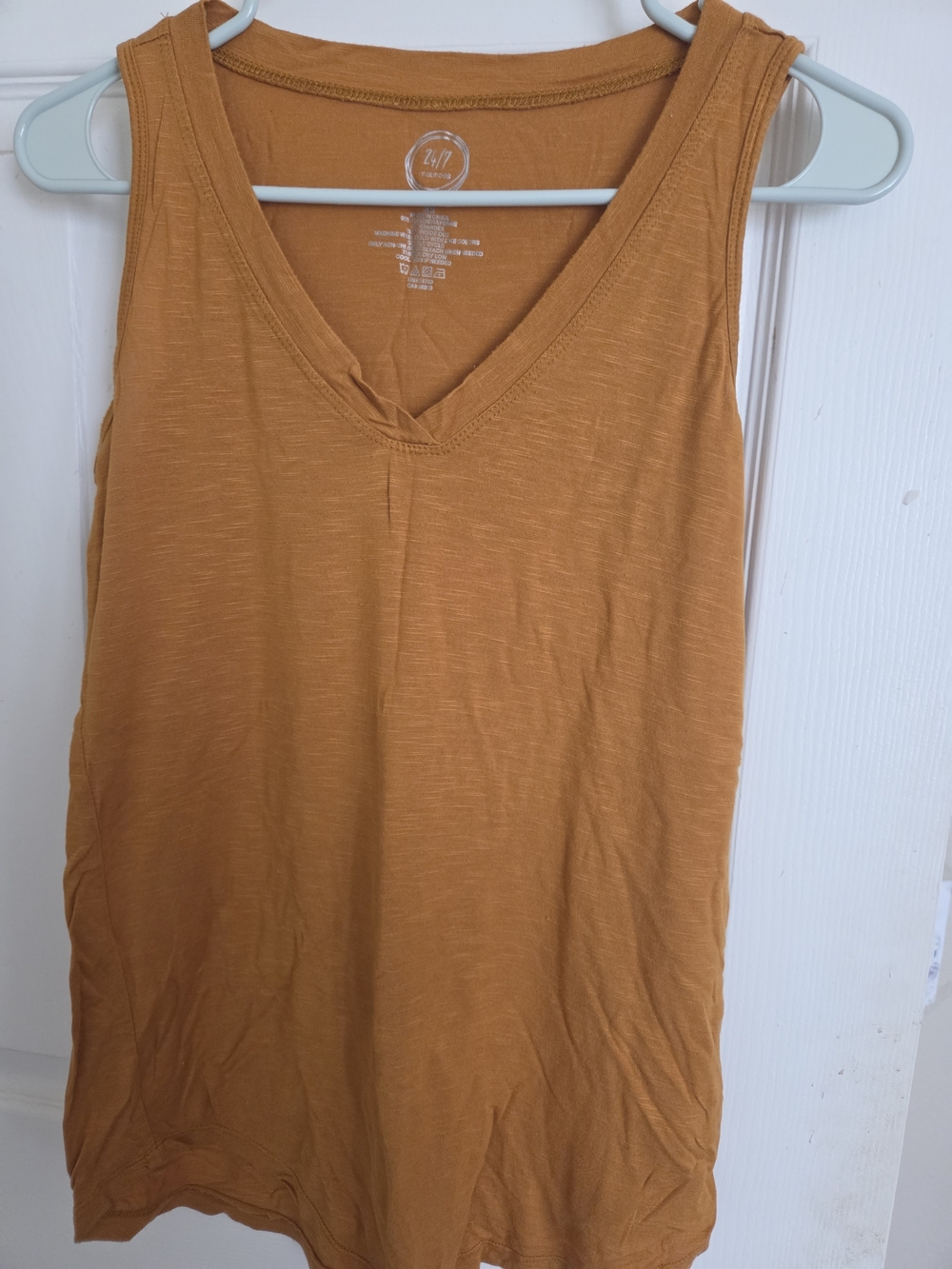 Maurices Women's V-Neck Tank Top - Mustard Gold